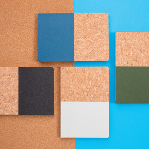 Fotografie k reklamnímu předmětu „Korkový a kraftový poznámkový blok A5“