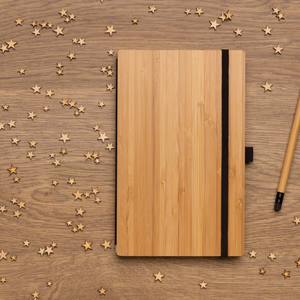 Fotografie k reklamnímu předmětu „Sada zápisníku a nekonečné tužky z bambusu“
