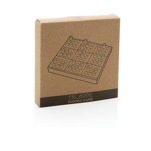Fotografie k reklamnímu předmětu „Dřevěná hra Sudoku“