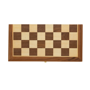 Fotografie k reklamnímu předmětu „Prémiové dřevěné šachy ve skládací šachovnici“