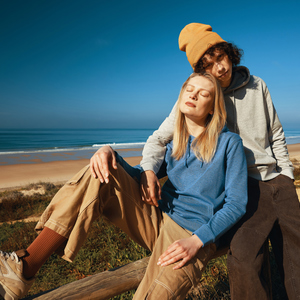 Fotografie k reklamnímu předmětu „Nebarvená mikina s kapucí Iqoniq Torres z recykl. bavlny“