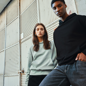 Fotografie k reklamnímu předmětu „Mikina s kapucí Iqoniq Yoho relaxed fit z recykl. bavlny“