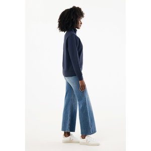 Fotografie k reklamnímu předmětu „Svetr se čtvrtečním zipem IQONIQ Elgon z recykl. bavlny“