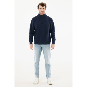 Fotografie k reklamnímu předmětu „Svetr se čtvrtečním zipem IQONIQ Elgon z recykl. bavlny“