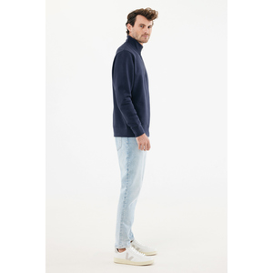 Fotografie k reklamnímu předmětu „Svetr se čtvrtečním zipem IQONIQ Elgon z recykl. bavlny“