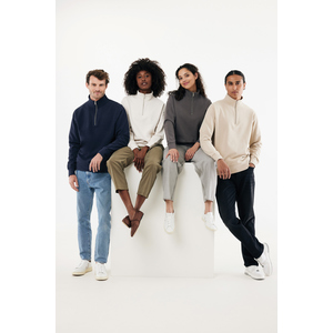 Fotografie k reklamnímu předmětu „Svetr se čtvrtečním zipem IQONIQ Elgon z recykl. bavlny“