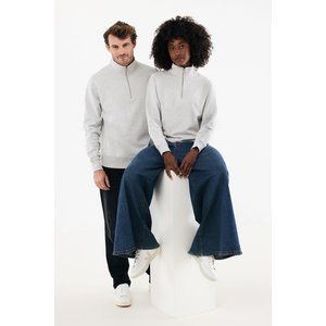 Fotografie k reklamnímu předmětu „Svetr se čtvrtečním zipem IQONIQ Elgon z recykl. bavlny“