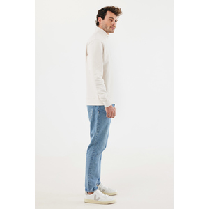 Fotografie k reklamnímu předmětu „Svetr se čtvrtečním zipem IQONIQ Elgon z recykl. bavlny“