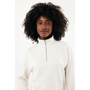 Fotografie k reklamnímu předmětu „Svetr se čtvrtečním zipem IQONIQ Elgon z recykl. bavlny“