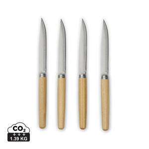 Fotografie reklamního předmětu „Sada nožů na maso 4ks VINGA Retro“