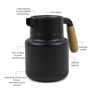 Fotografie k reklamnímu předmětu „Termo džbán 1200ml VINGA Arbe z RCS“