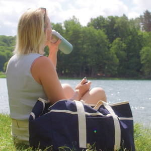 Fotografie k reklamnímu předmětu „Plážová taška VINGA Volonne z recykl. canvas AWARE™“