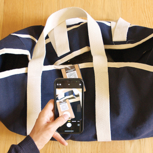 Fotografie k reklamnímu předmětu „Plážová taška VINGA Volonne z recykl. canvas AWARE™“